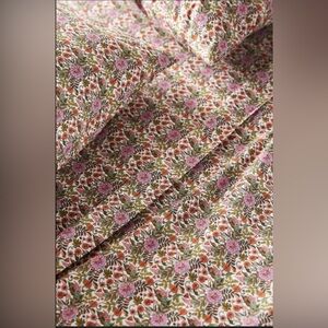 Anthropologie Multicolor Floral Bedding Sheets